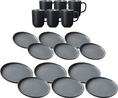 Produktbild von Ritzenhoff & Breker JASPER Tafelservice 18-tlg. schwarz