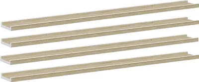 Produktbild von VidaXL 326698, MDF-Platten, Holz, 1150 mm, 90 mm, 30 mm, 4 Stück(e)