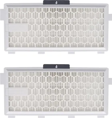 Produktbild von 2er-Pack Airclean Plus 50 HEPA-Filter für Miele Complete C3 Powerline Staubsauger, S8340, Air Clean SF-HA 50 für Complete C2 C3 Compact C1 C2-2, 2er-Pack Ersatzteile
