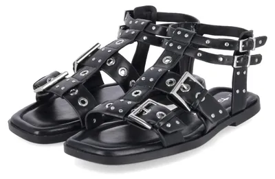 Image de Sandales Tamaris pour femmes, couleur noire, matière : similicuir, taille : 40