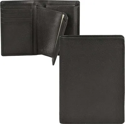 Produktbild von Sonnenleder Geldbörse Leder mit herausnehmbarem Ausweisetui Herren Damen Portemonnaie Geldbeutel RHEIN schwarz 822-280-02