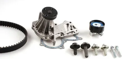 Produktbild von HEPU PK02550 Zahnriemensatz + Wasserpumpe für FORD Fiesta Mk6 Schrägheck (JA8, JR8) Fiesta Mk5 Schrägheck (JH1, JD1, JH3, JD3) MONDEO IV Turnier (BA7)