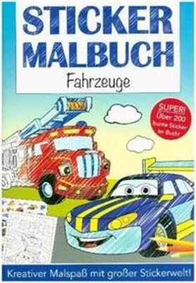 Obrázok produktu pre Stickermalbuch: Fahrzeuge