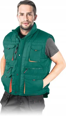 Produktbild von REIS KORMORAN2 Gefütterte Arbeitsweste Herren 10 Taschen