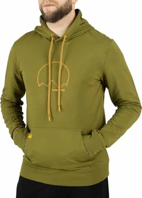 Productafbeelding van Viking Panaka Man Hoodie, olijfgroen, maat 2XL, outdoor fleecejas