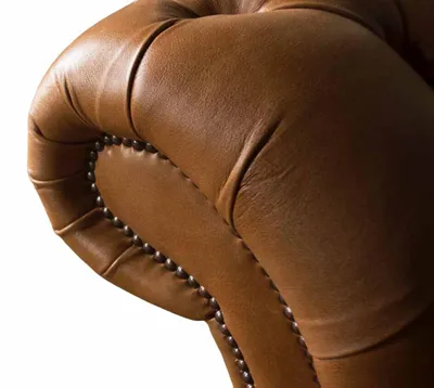 Produktbild von Ledersofa Chesterfield 4 Sitzer Couchen Luxus Leder Couchen Polster Wohnzimmer