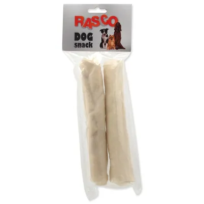 Obrázek produktu pro Pochoutka Rasco tyčinka bůvolí bílá 20cm 2ks