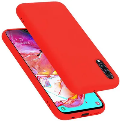 Obrázek produktu pro Cadorabo ochranný kryt pro Samsung Galaxy A70 / A70s v červeném pouzdře na mobilní telefon kryt TPU pouzdro