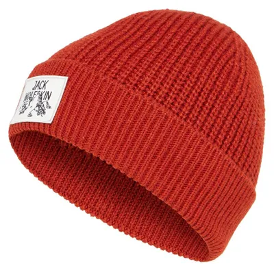 Produktbild von Jack Wolfskin Badge Mütze Rot  Mann Rot One Size