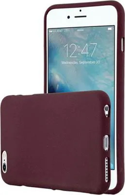 Produktbild von Cadorabo Schutzhülle für Apple iPhone 6 / 6S Hülle in Lila Handyhülle TPU Etui Cover Case
