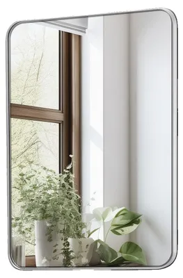 Zdjęcie produktu dla Lustro Ścienne Vevor 76X56 Cm Aluminiowy Rama Mocne Najlepsze Do Łazienki