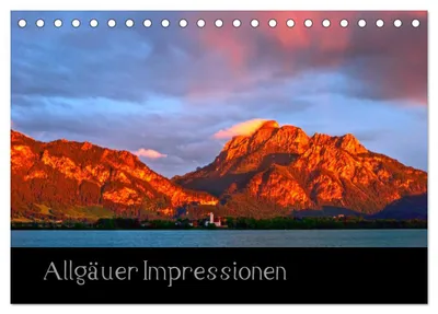 Produktbild von Allgäuer Impressionen (Tischkalender 2027 DIN A5 quer), CALVENDO Monatskalender