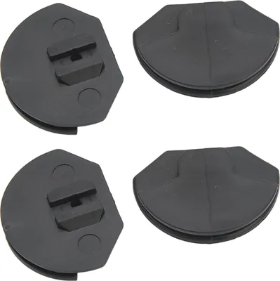 Productafbeelding van 4 stuks - Autolampen - Toegangspaneelclip - Draai- en vergrendelmechanisme 51757163899, vervanging voor 1 Serie E82 E88, modeljaren 2008-2010