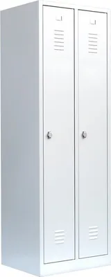 Produktbild von Spind Garderobenschrank Stahlschrank Kleiderspind 1800 x 500 x 500mm grau 510100