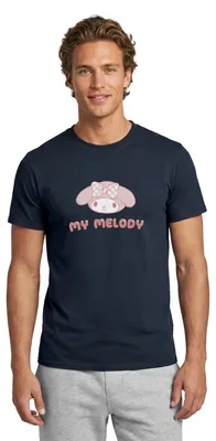 Produktbild von Spreadshirt My Melody Portrait Männer T-Shirt, XL, Navy