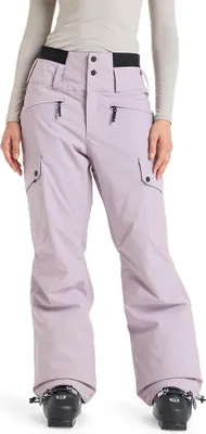 Zdjęcie produktu dla Spodnie Roxy Passive Lines, fioletowe, rozmiar M, damskie, fioletowe, rozmiar M