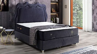 Produktbild von Schlafzimmer Luxus Bett Polster Modern Design JVmoebel