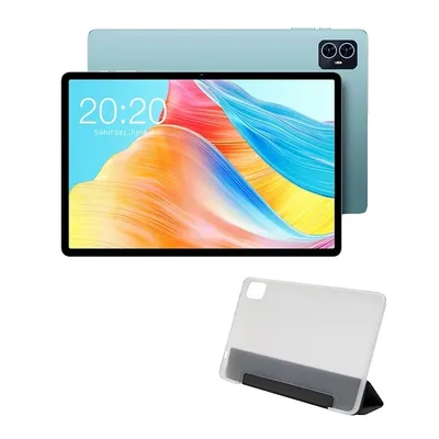 Image de Teclast M50 Pro, tablette Android, écran FHD 10,1 pouces, 256 Go de mémoire interne, tablette et étui