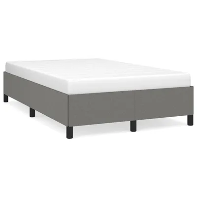 Immagine prodotto di vidaXL Struttura letto senza materasso grigio scuro 120x200 cm tessuto