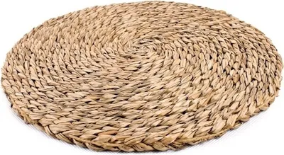 Produktbild von Seegras-Tischset rund 30 cm