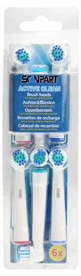 Immagine prodotto di Scanpart 3304000019 Spazzolini Scanpart compatibili con Braun Essential