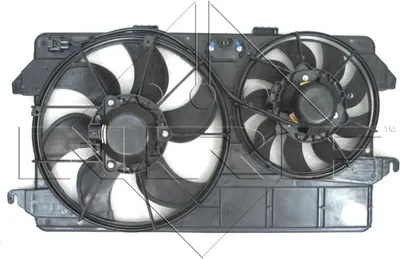 Produktbild von NRF 47450 Lüfter Motorkühlung Kühlerlüfter für FORD TRANSIT CONNECT (P65, P70, P80) Wasserkühler