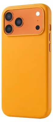 Obrázok produktu pre MW, silikónové puzdro MagSafe pre iPhone 17 Pro Max s ochranou fotoaparátu, oranžové