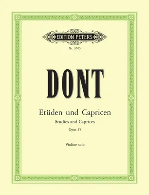 Produktbild von 24 Etudes and Caprices Op. 35 for Violin