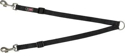 Produktbild von TRIXIE Premium Koppel - schwarz - 40–70 cm/15 mm