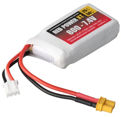 Immagine prodotto di Batteria LiPo Pichler RED POWER XT 800 - 7,4 V / 15406