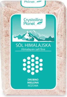 Produktbild von -ROSA-SALZ FEIN GEMAHL 600 g - KRISTALLINER PLANET