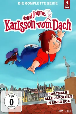 Produktbild von Lindgren,Astrid-Karlsson Vom Dach (4DVD)