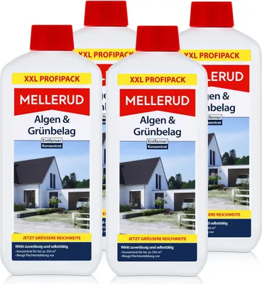 Produktbild von Mellerud Algen und Grünbelag Entferner 1,75L Konzentrat (4er Pack)