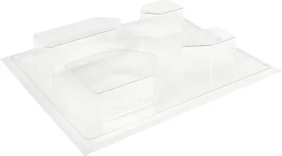 Zdjęcie produktu dla Forma do pieczenia „4 domki”, ok. 5,5–10,5 cm