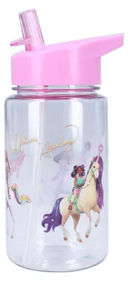 Zdjęcie produktu dla Kubek do picia Unicorn Academy - 450 ml ze słomką i uchwytem