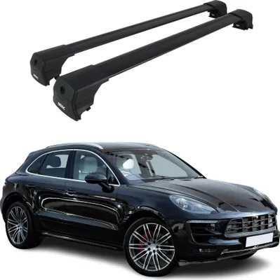 Image de Barres de toit pour Mitsubishi Outlander 2012-2021 75kg Alu Noir 2 pcs