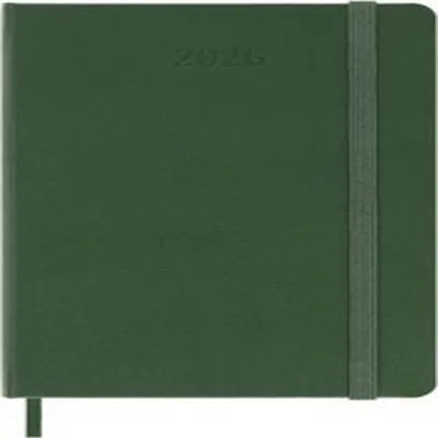 Produktbild von MOLESKINE Taschenkalender 2026 Wochen P/A6 Hardcover grün