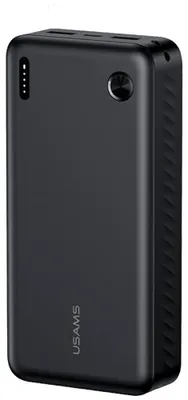 Zdjęcie produktu dla Powerbank Usams Pb83 2Xusb-A 1Xusb-C 20000Mah Czarny