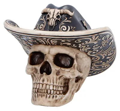 Produktbild von Nemesis Now Totenkopf Wild West multicolor Standard