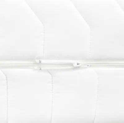 Zdjęcie produktu dla VidaXL 282818, Pojedynczy/Dwuosobowy rozmiar, Materac sprężynowy, Biały, Poliester, 1200 mm, 2000 mm