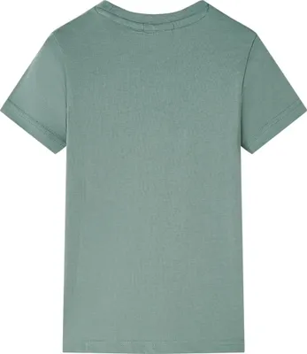 Produktbild von vidaXL Kinder-T-Shirt Khaki 104