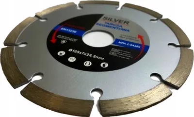 Immagine prodotto di Tasca a segmento diamantato 125 x 22,2 x 7 mm