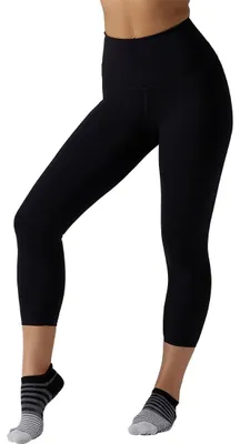 Produktbild von Hochtaillierte Crop Leggings mit Bequemen Taschen