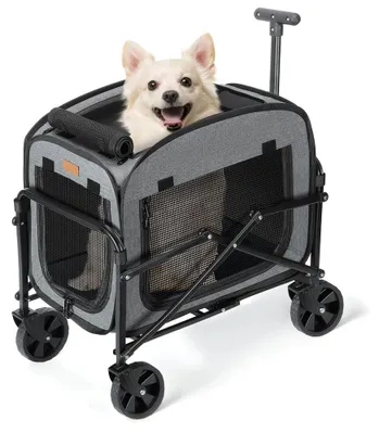 Productafbeelding van Grote Hondentransporter met Wielen voor Honden en Katten