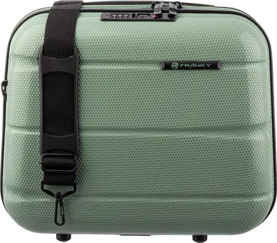 Produktbild von Franky ABS13 Beautycase Handgepäck Hartschale mit TSA-Schloss green