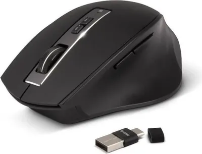 Zdjęcie produktu dla Mysz Ergonomiczna Bezprzewodowa YENKEE YMS 2075, 2.4G, 2400 DPI, 6 Przycisków, Cicha