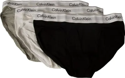 Immagine prodotto di Slip uomo CK CALVIN KLEIN confezione 3pezzi elastico a vista cotone elasticizzato tripack mutande articolo NB2379A  HIP BRIEF 3P, XL, Cotone 95%,Spandex 5%