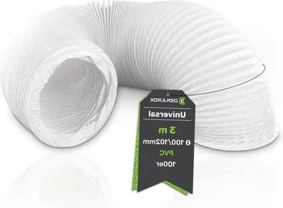 Immagine prodotto di Tubo flessibile in PVC per scarico aria, 100 mm, 3 m