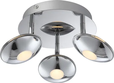 Produktbild von Globo Deckenleuchte Dl Chrom, 3Xled 56210-3