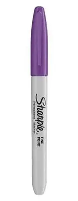 Obrázok produktu pre Sharpie Fine Point, Tenký hrot, Fialová, Viacfarebný, Jemná, AP, Kov, Papája, Plast